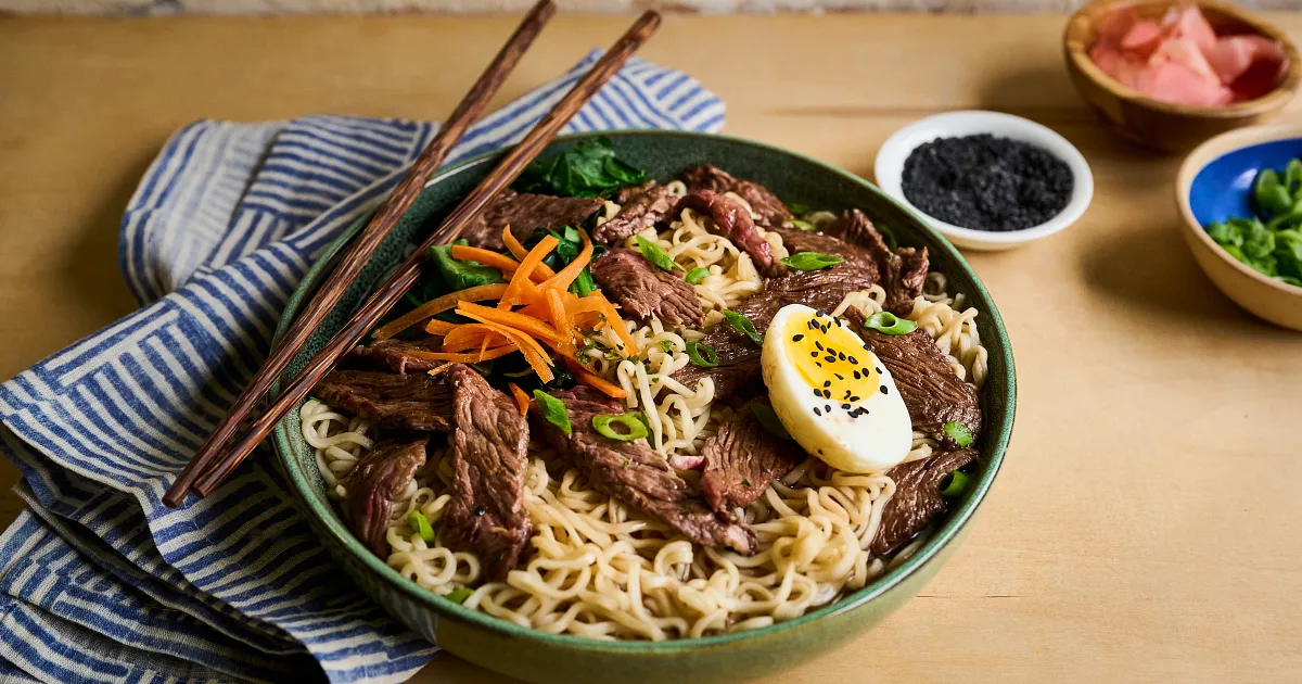 Beef Ramen Noodle Bowl | Beef Loving Texans - Beef Loving Texans
